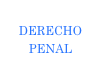 DERECHO PENAL